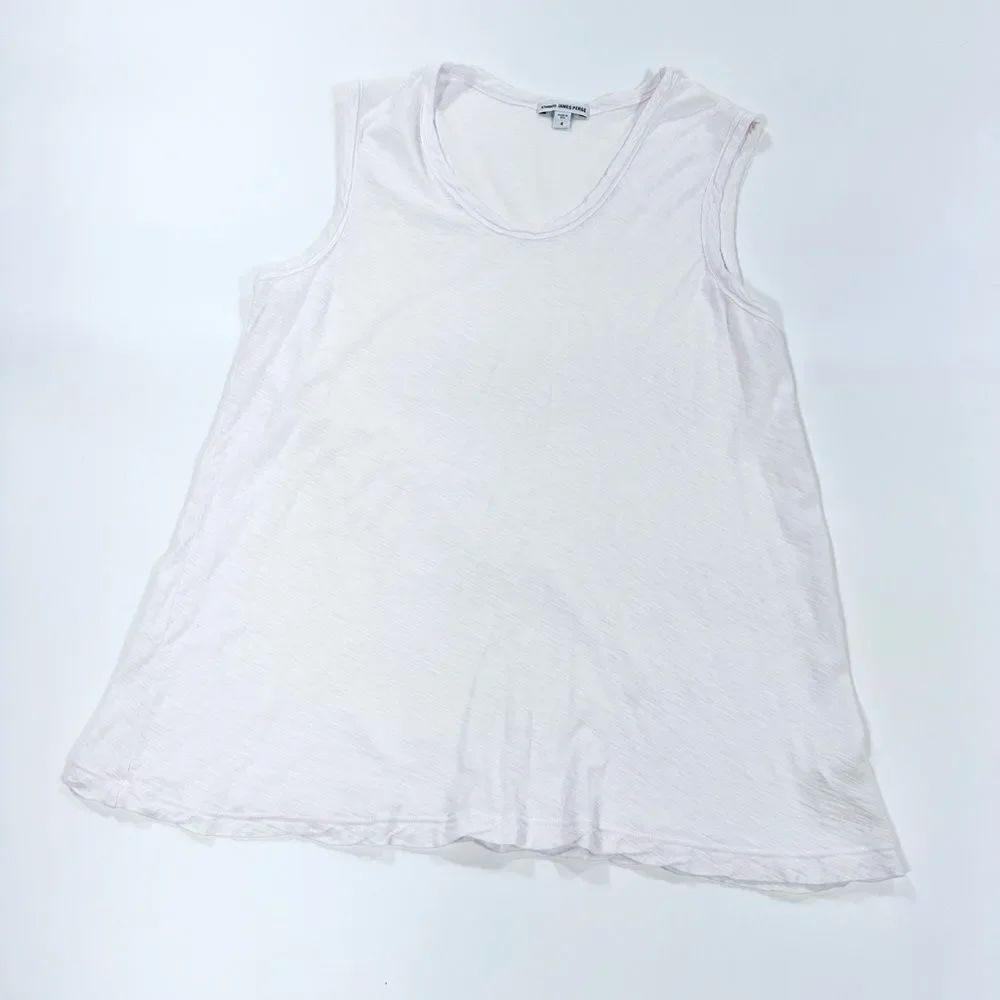 James Perse blush cotton tank top 4